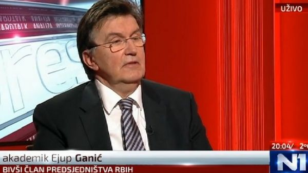 Ejup Ganić: Ako ode Republika Srpska, cepa se i Srbija