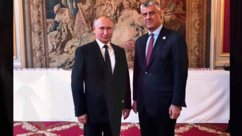 Kremlj o susretu Putina i Tačija: "To nije bio klasičan sastanak. To je bio razgovor na marginama događaja." Kremlj o susretu Putina i Tačija: "To nije bio klasičan sastanak. To je bio razgovor na marginama događaja."