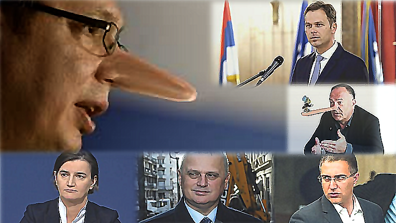 ISTINOMER: Laži i neispunjena obećanja Vučića i drugara u 2018.