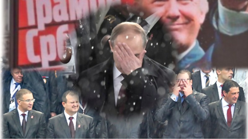 DANKE PUTIN - Niti je Rusija „srpska“ država, niti je Putin „Srbin“, kao što se, uostalom, kao „Srbin“, uprkos sloganu, nije pokazao ni Trump