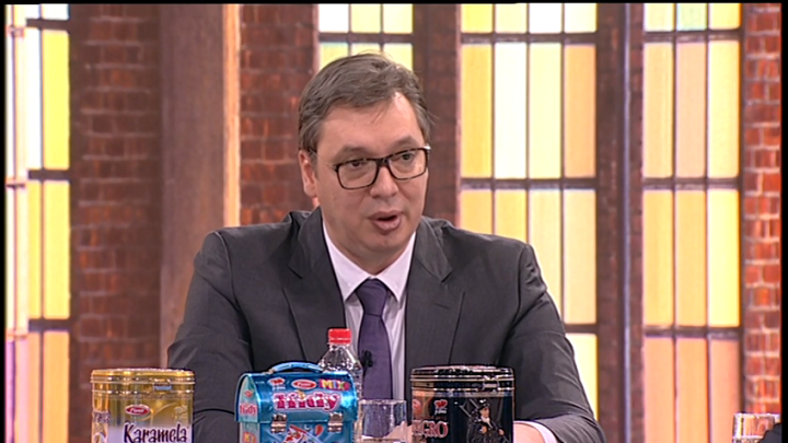 Vučić kod Žike Šarenice: Nema sile koja će me naterati da pričam sa opozicijom Vučić kod Žike Šarenice: Nema sile koja će me naterati da pričam sa opozicijom