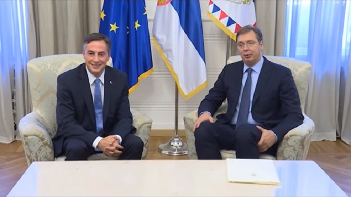 Mekalister sa Vučićem, "sutra" o porukama koje nosi.