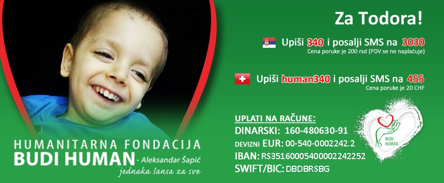 Transplatacija malom Todoru je zakazana za april, nije skupljeno dovoljno novca! Todor ne sme da čeka! BUDI HUMAN