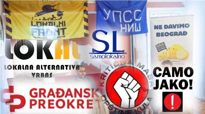 Formiran Građanski front, pristupilo mu 12 organizacija