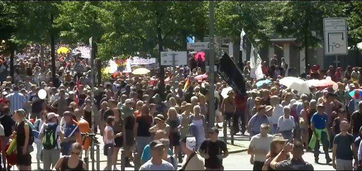 Berlin zabranio proteste protivnika mera borbe protiv širenja koronavirusa Berlin zabranio proteste protivnika mera borbe protiv širenja koronavirusa